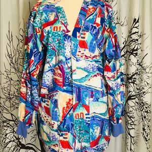 Scrub Jacket Coat dental, lab, nurse, vet, rescue